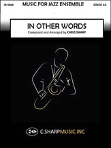 In Other Words Jazz Ensemble sheet music cover